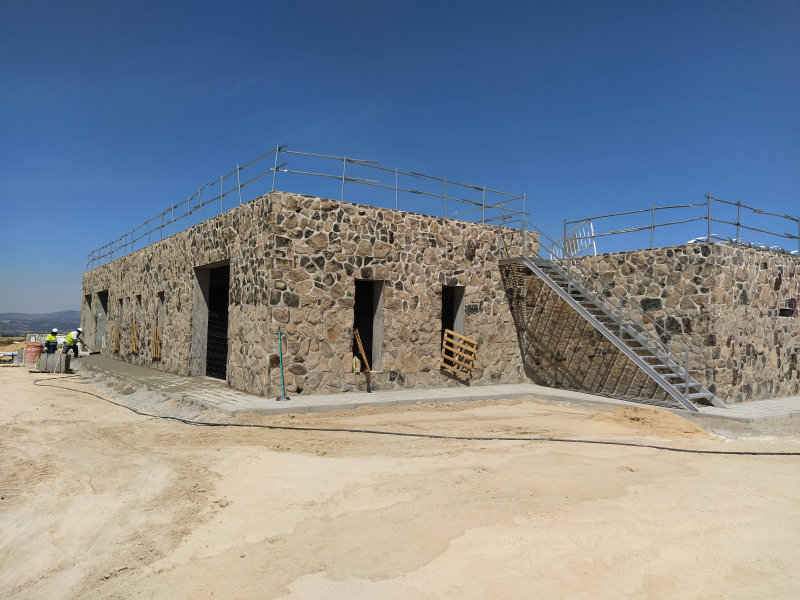 View of the warehouse